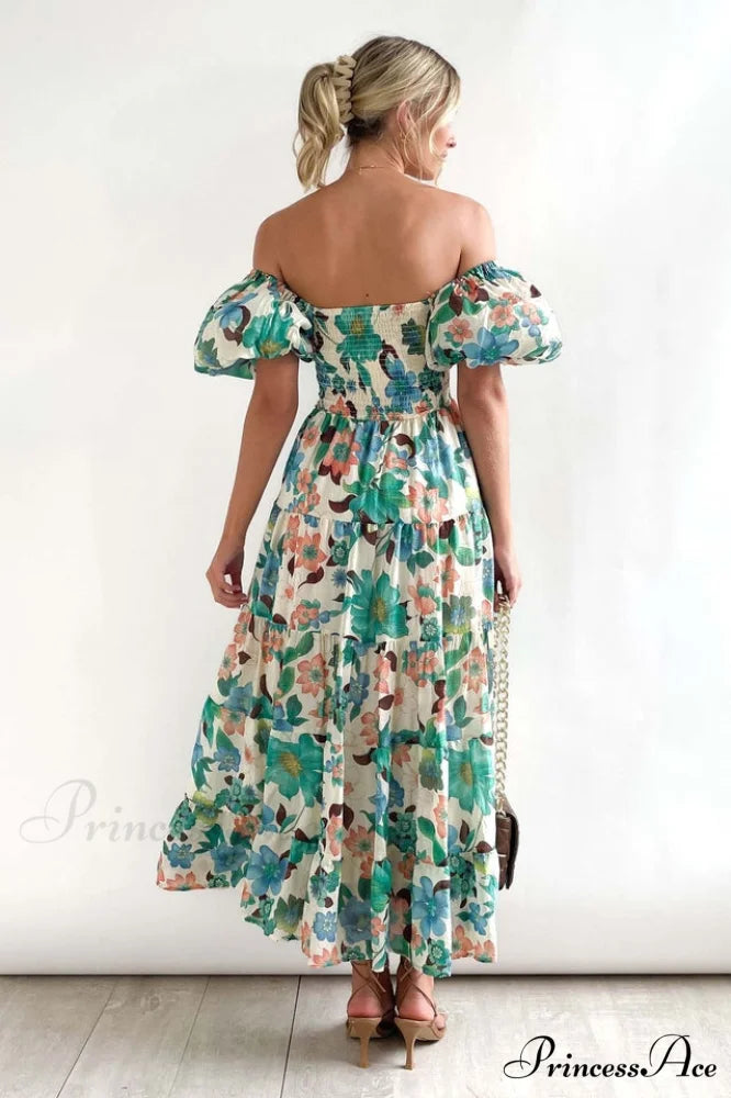Flossy Elegant Midi Dress