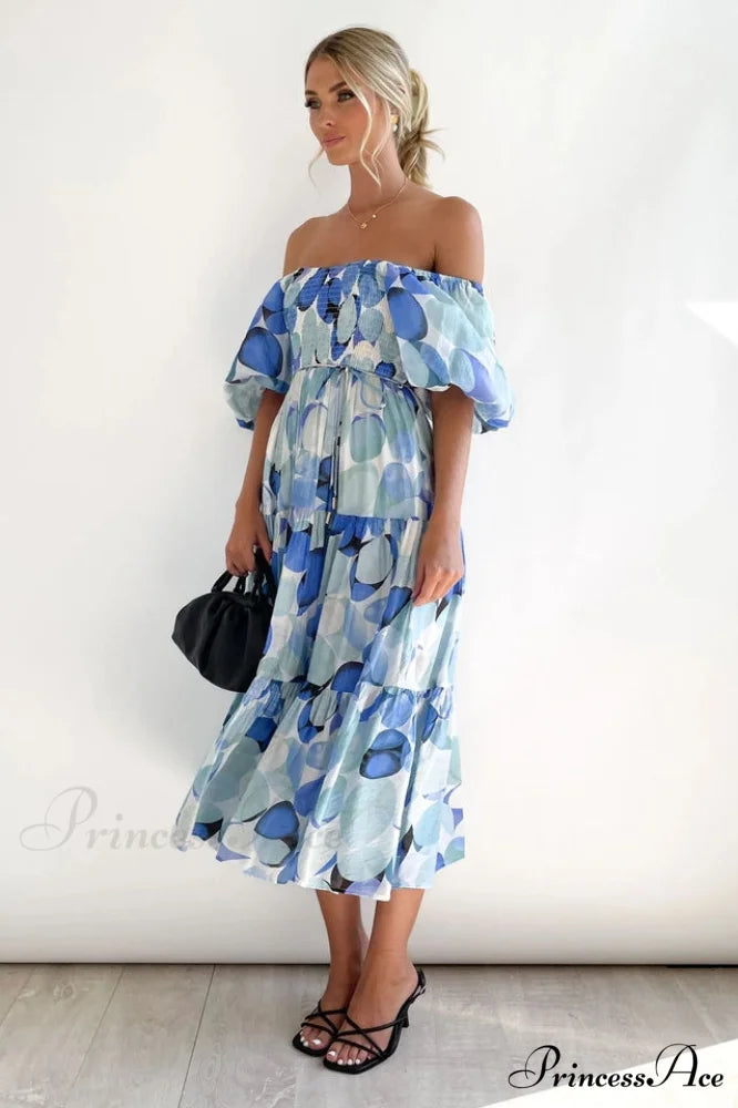 Flossy Elegant Midi Dress