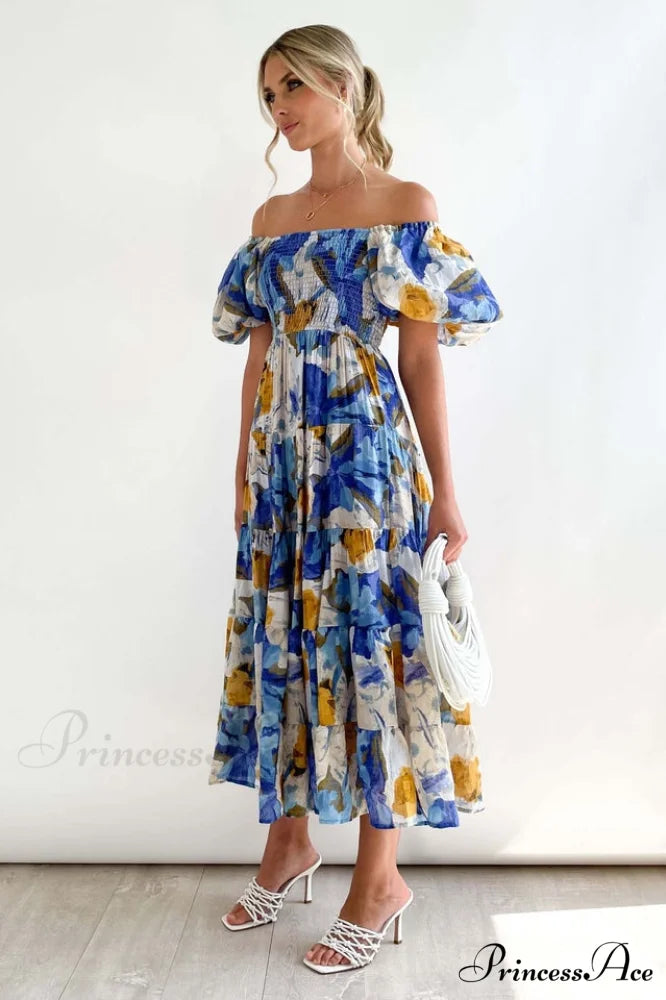 Flossy Elegant Midi Dress