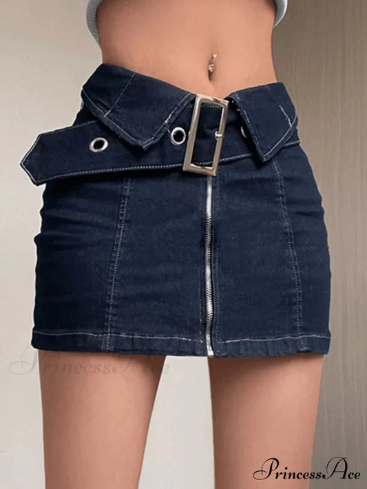 Fold Charming Maxi Dress Blue / S