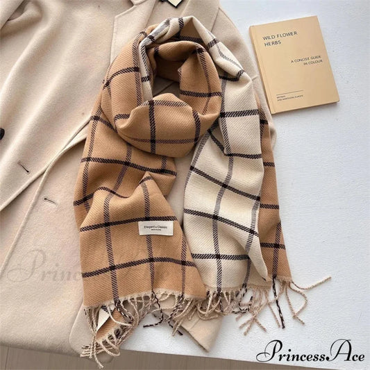 Fresh Style Cashmere Pashmina Scarf scarf-241228