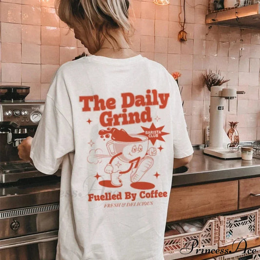 Funny Coffee Enthusiast Humorous Stimulant T-shirt WHITE / S t-shirt-250223
