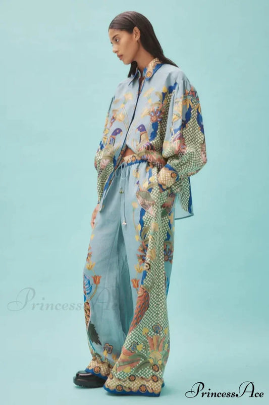 Gilly Shirt Stylish + Pant Set