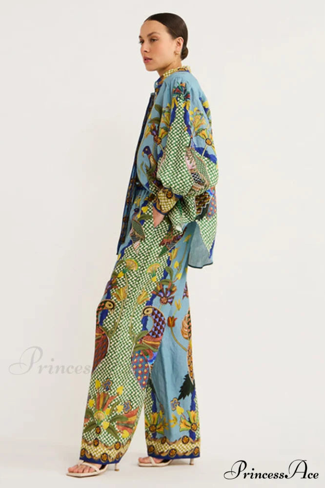 Gilly Shirt Stylish + Pant Set