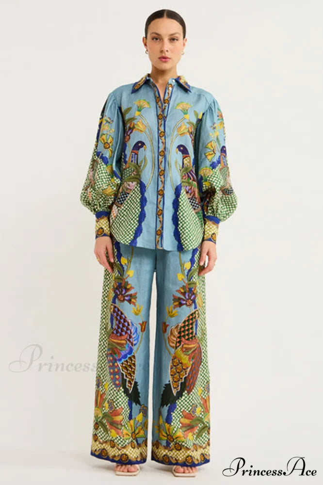 Gilly Shirt Stylish + Pant Set