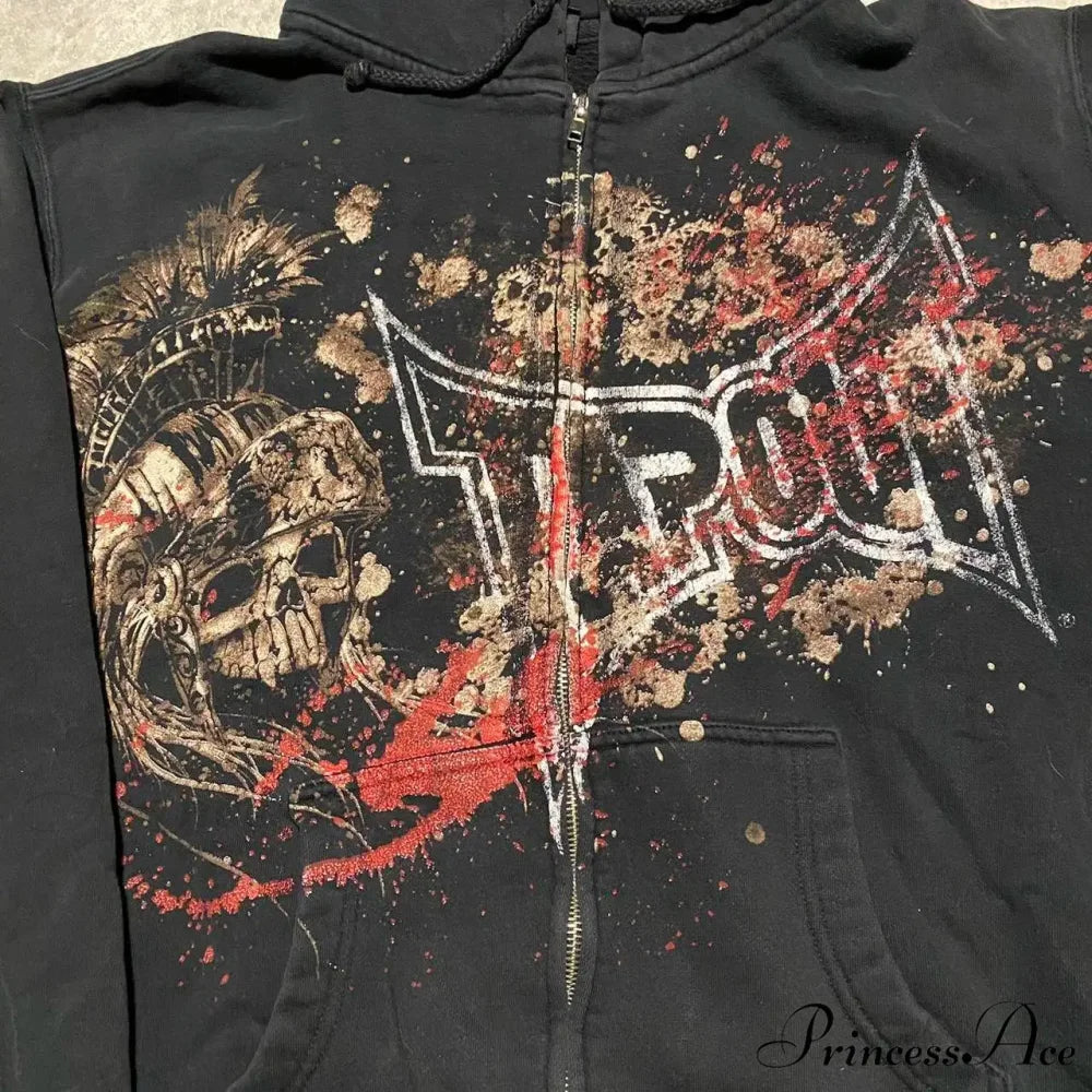 Graphic Vintage Hoodie hoodies-241228