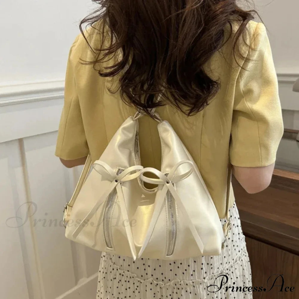 Grey Arch Synthetic Leather Shoulder Bag shoulder-250126