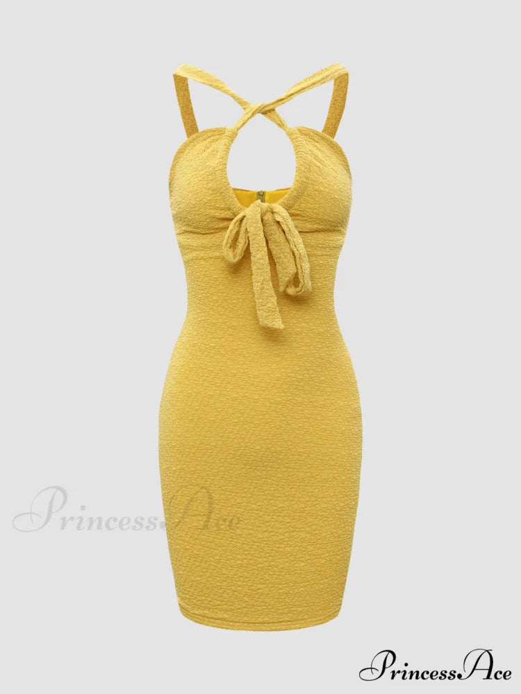 Halter Strap Graceful Bandeau Top