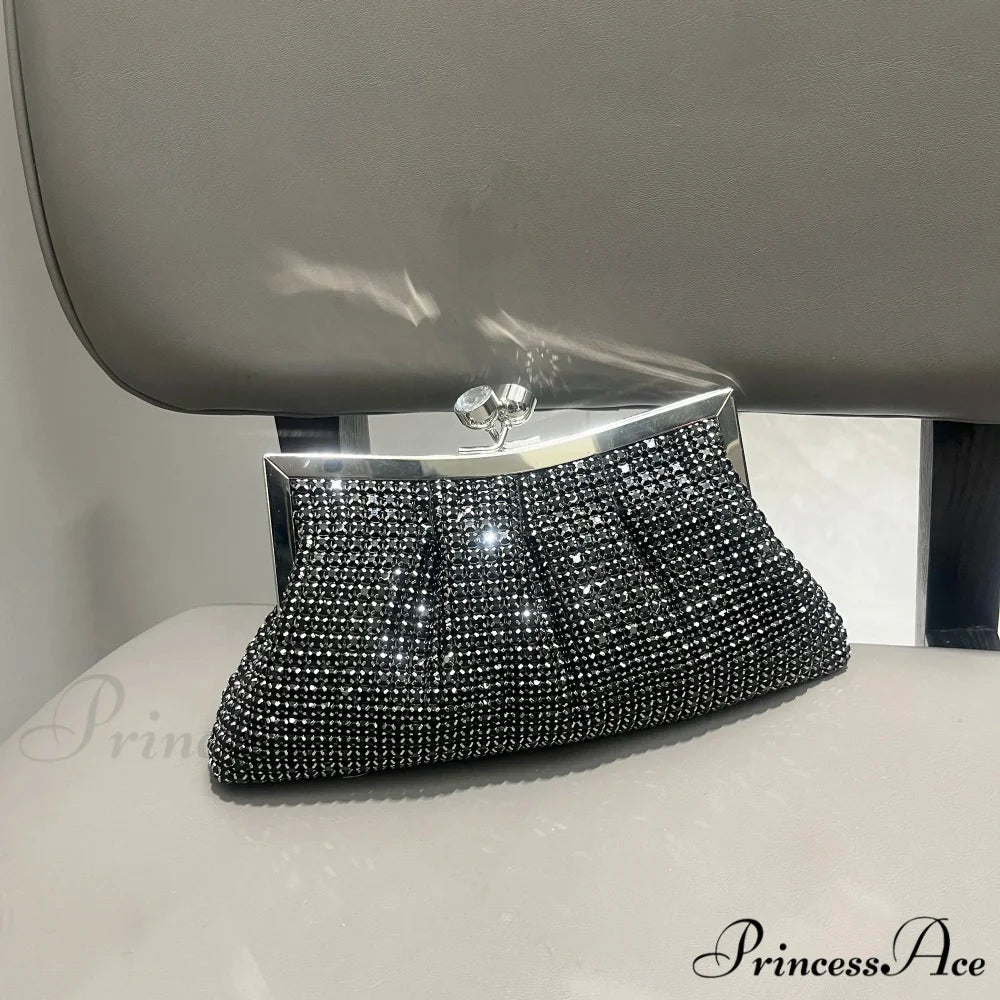 Handcrafted Sparkling Evening Clutch Purse Designer Bag clutchbag-250126