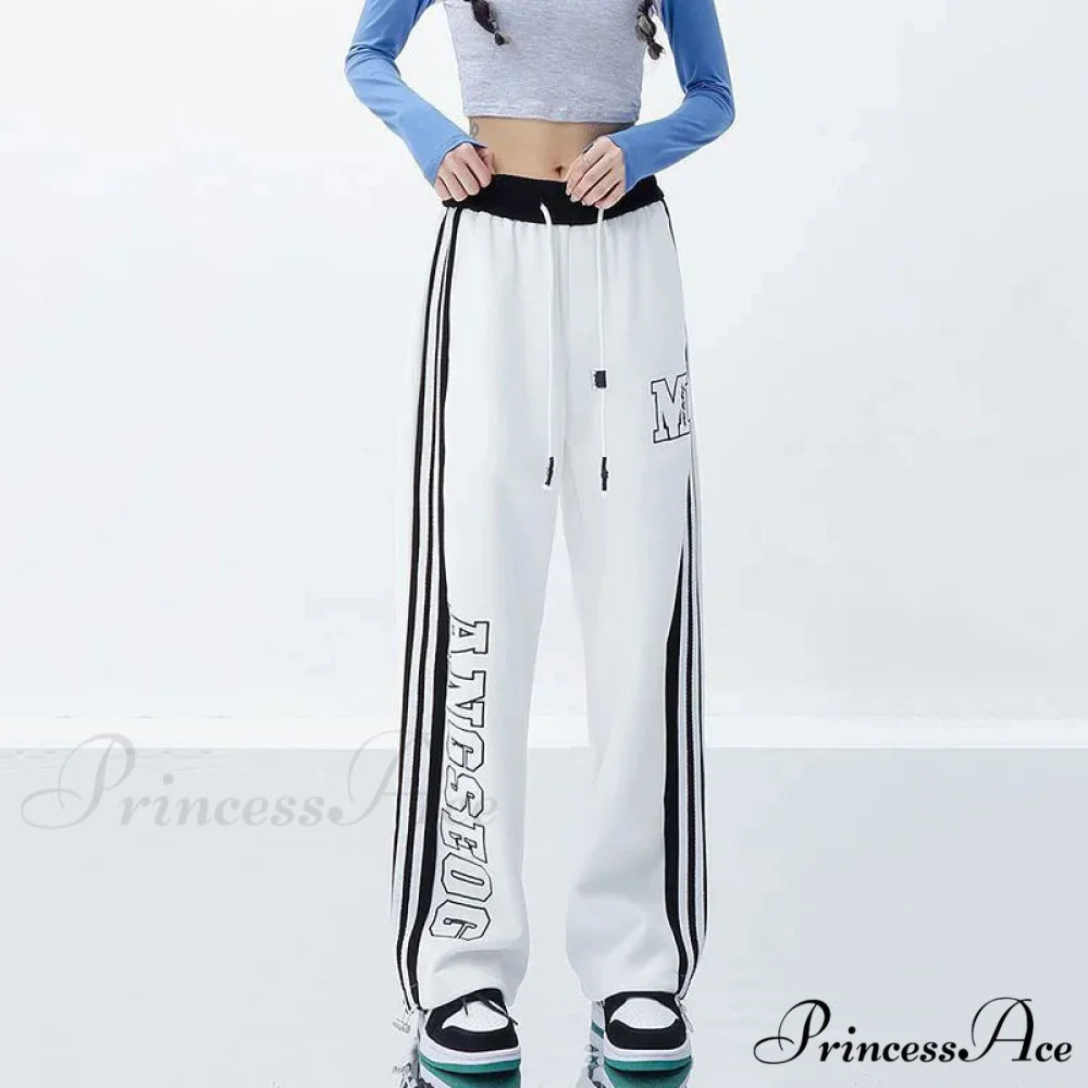 Harajuku Banded Running Trousers pants-241228