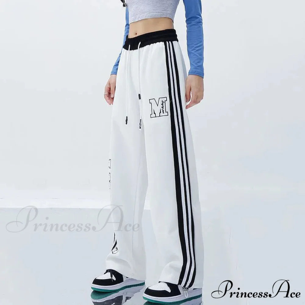 Harajuku Banded Running Trousers pants-241228