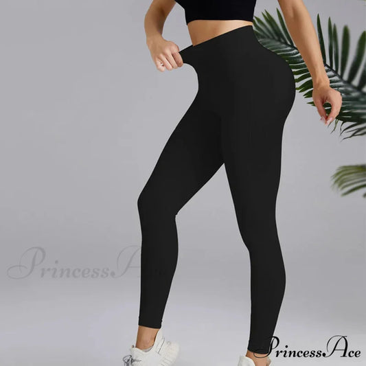 High Elastic Knitting Gym Workout Legging