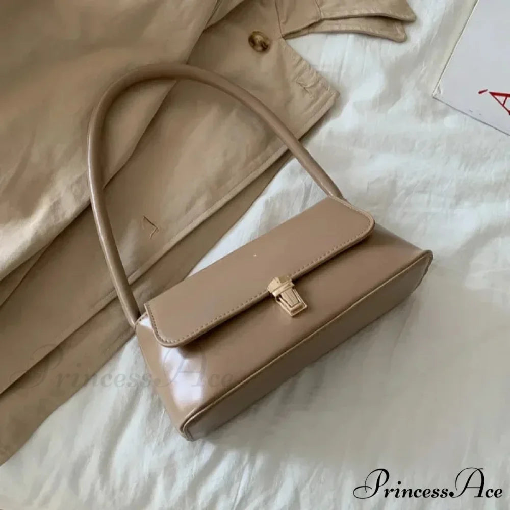 High-end Brand Solid Color Crossbody Purse Khahi shoulder-250126
