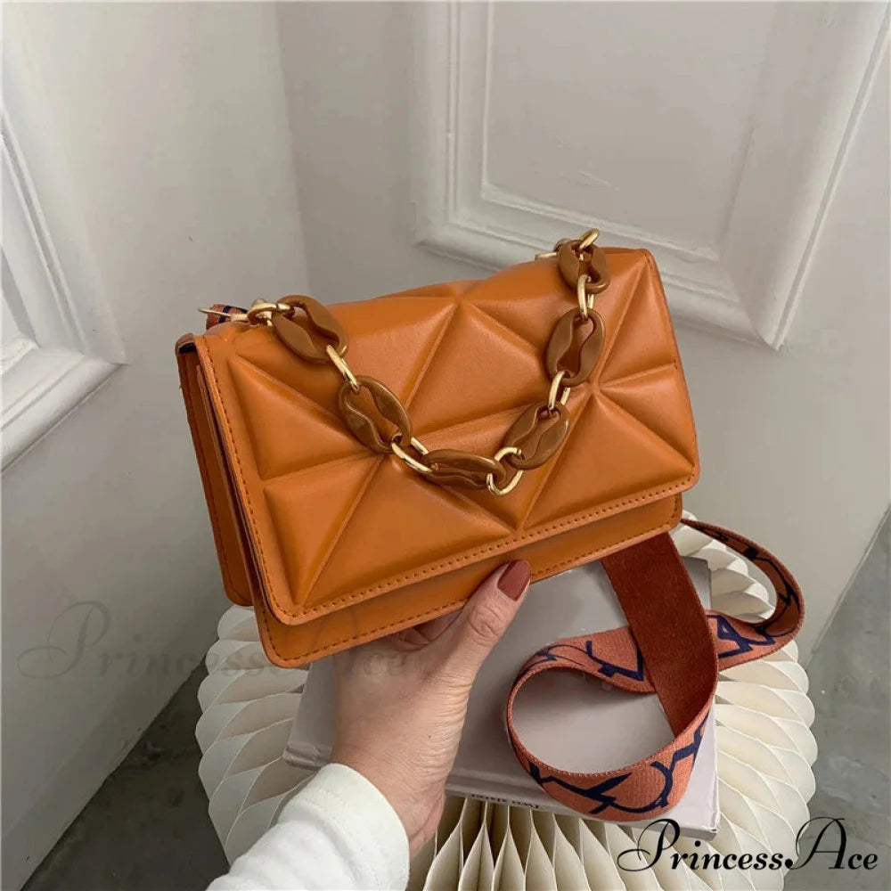 High-end Designer Crossbody Shoulder Purse Brown handbag-250126