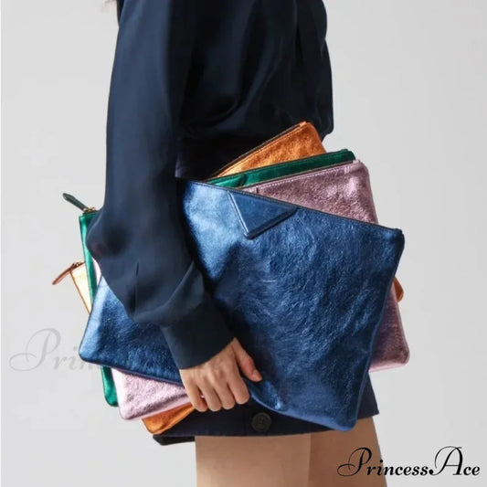 High-end Designer PU Leather Day Clutch Wristlet wristlet-250126