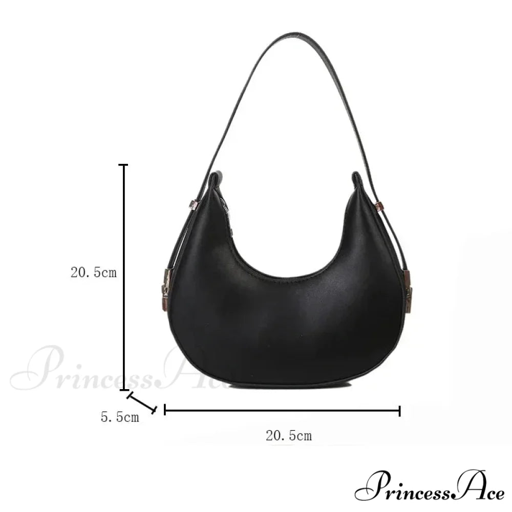 High-end PU Leather Petite Shoulder Clutch Bag shoulder-250126