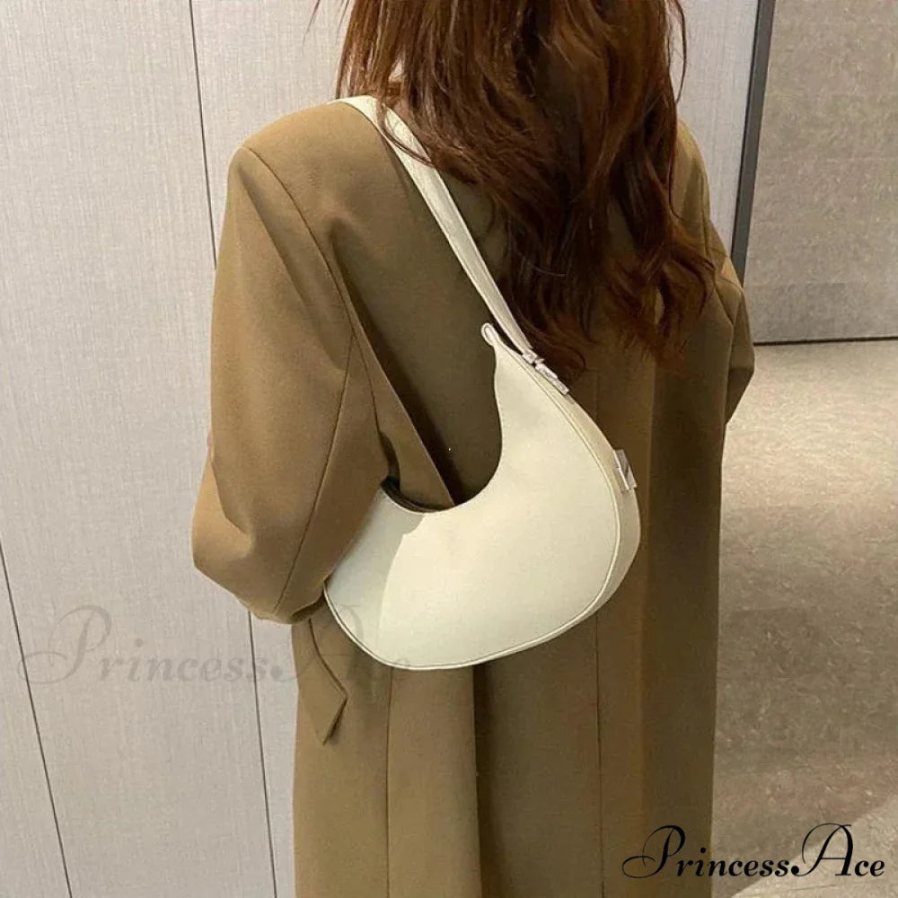 High-end PU Leather Petite Shoulder Clutch Bag shoulder-250126