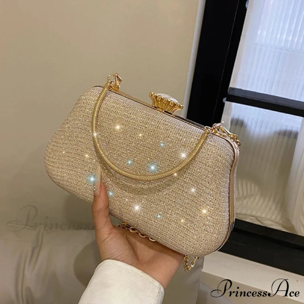 High-end Stylish Sparkle Banquet Celebration Evening Clutch Purse clutchbag-250126