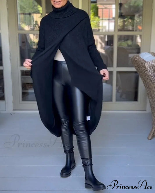 High Long Neck Pullover