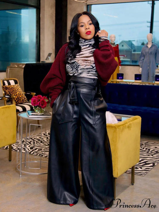 High Waist Graceful V-Neck Maxi Dress