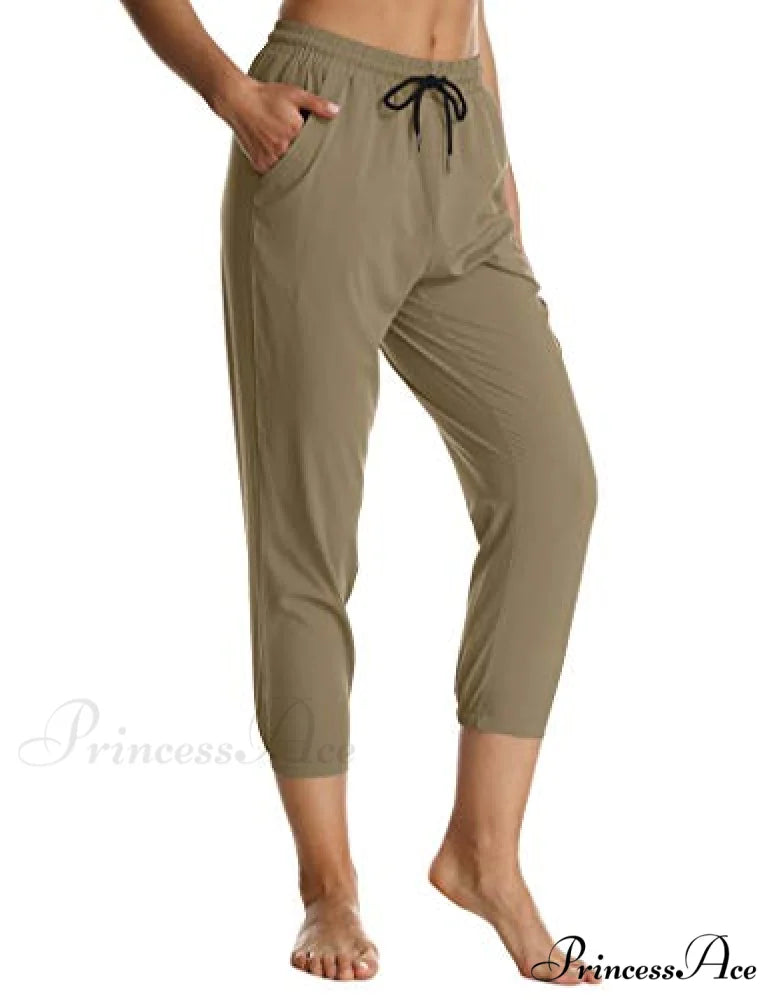 Hiking Capris Pants Outdoor Quick Dry Cargo Cropped Pants