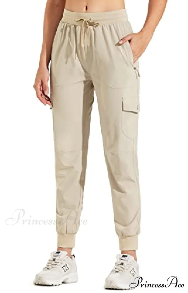 Hiking Cargo Joggers Pants Lightweight Quick Dry Capris Golf Pants