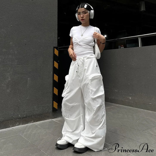 Hiphop Pockets Sweatpants Vintage Spice Girls