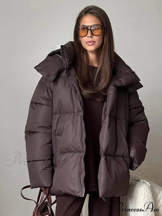 Hooded Cotton Quilting Coat