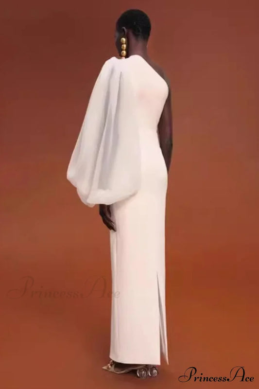 Hudson One Stylish Shoulder Gown