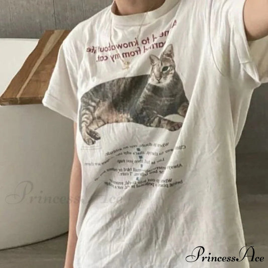 Humorous Feline Mother Short Sleeve Tee t-shirt-250223