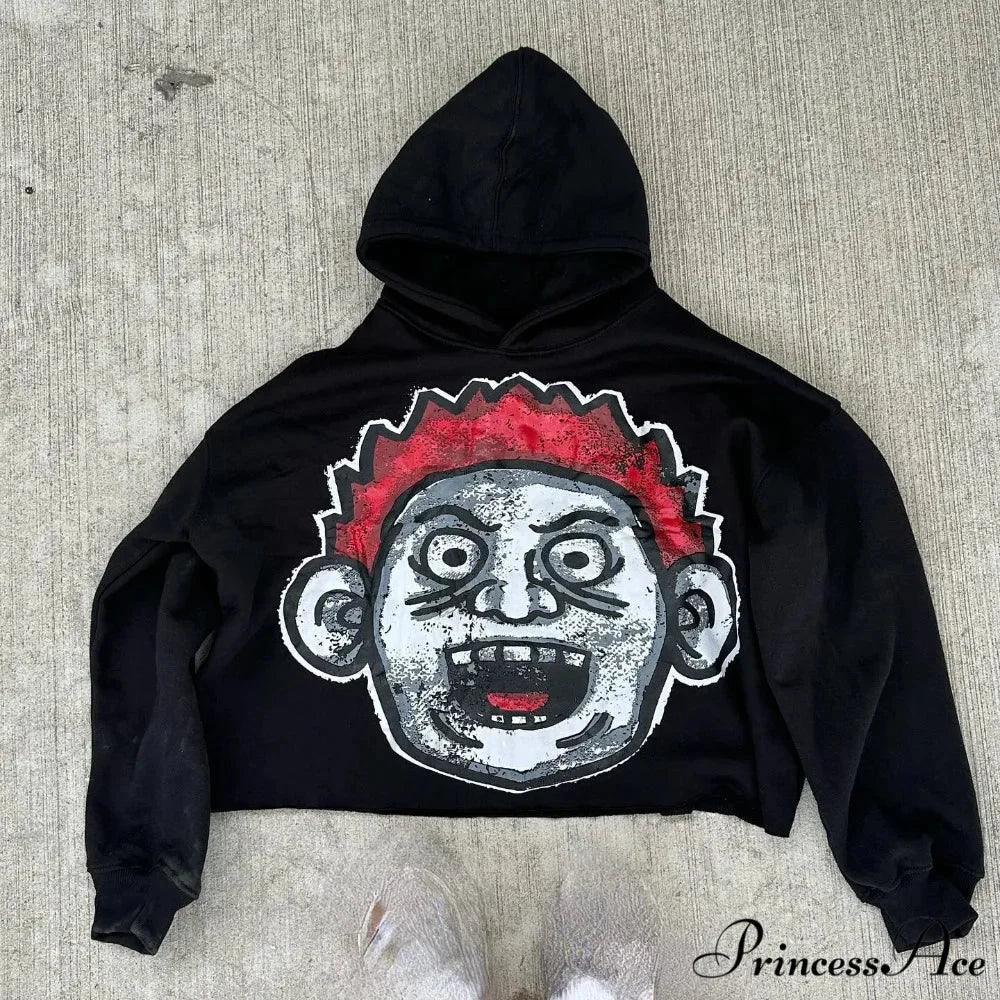 Illustrated Graphic Enormous Hoodie hoodies-241228