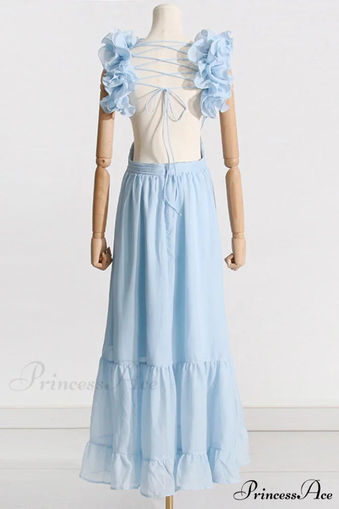 Indy Elegant Chiffon Dress