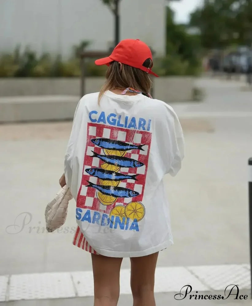 Informal Fish Year 2000 Graphic T-shirt t-shirt-250223