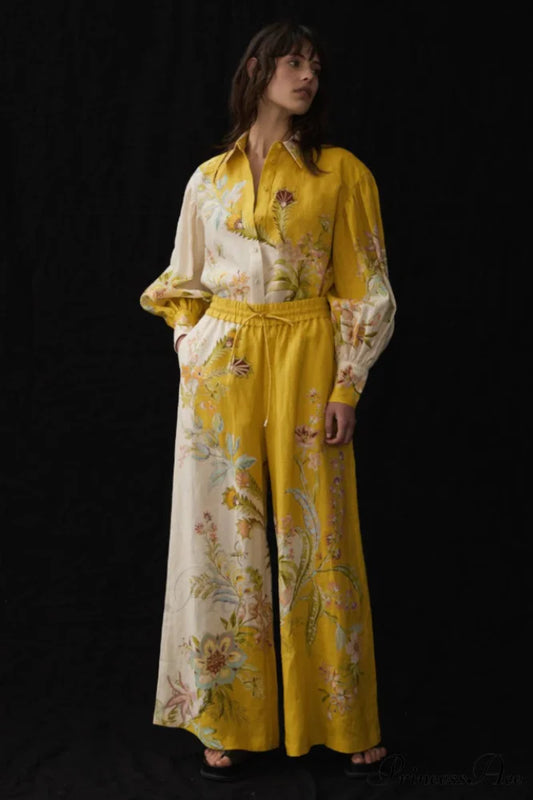 Ira Shirt Stylish + Pant Set