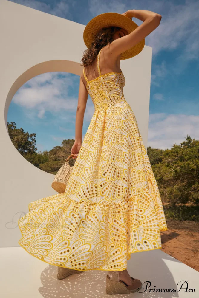 Irene Printed Stylish Maxi Dress