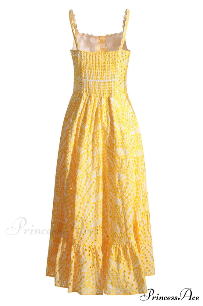Irene Printed Stylish Maxi Dress