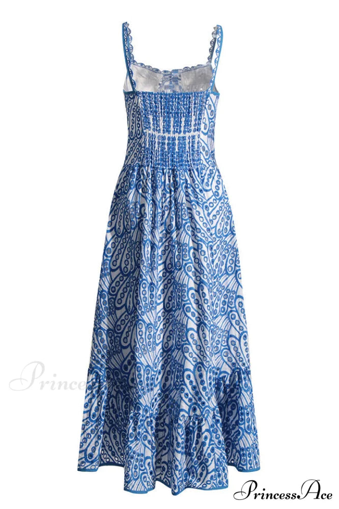 Irene Printed Stylish Maxi Dress