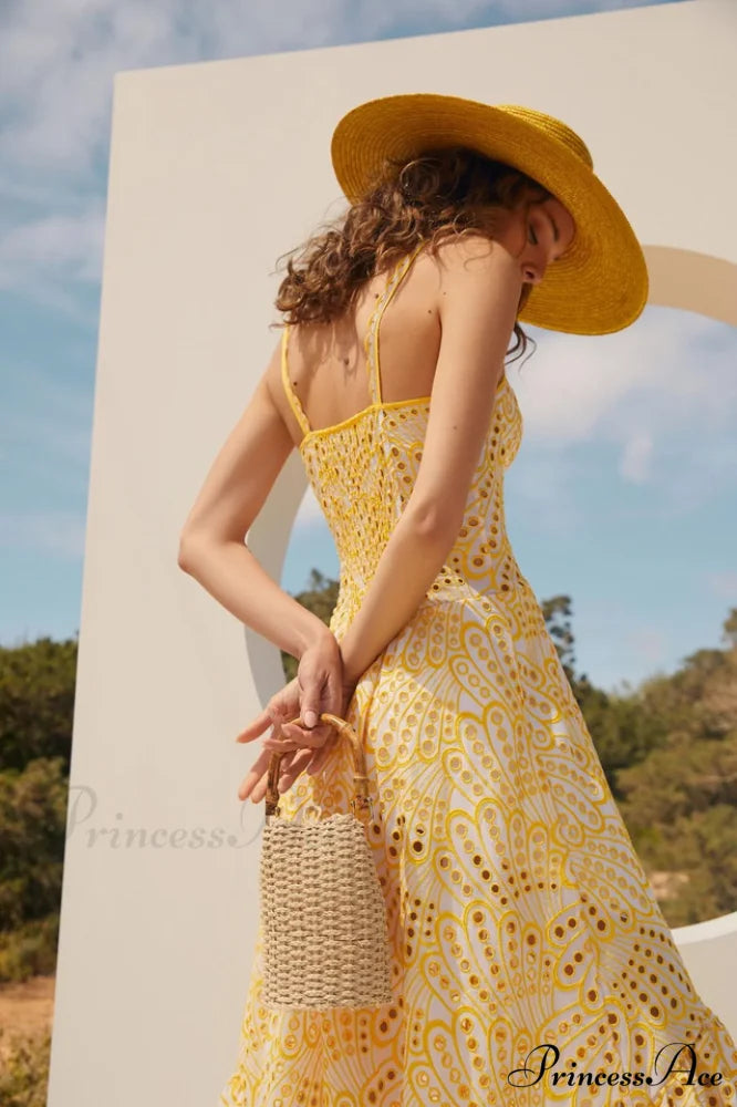 Irene Printed Stylish Maxi Dress