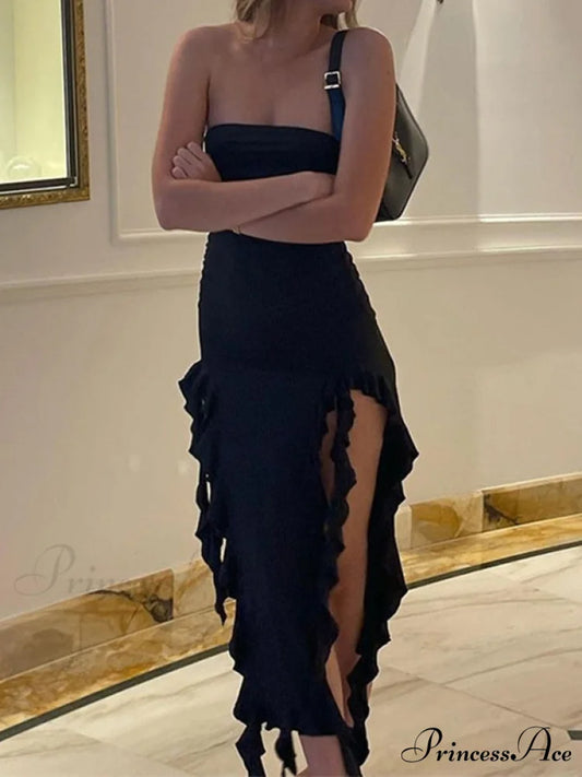 Irregular Rhinestone Decor Trendy Halter Crop Cami Top