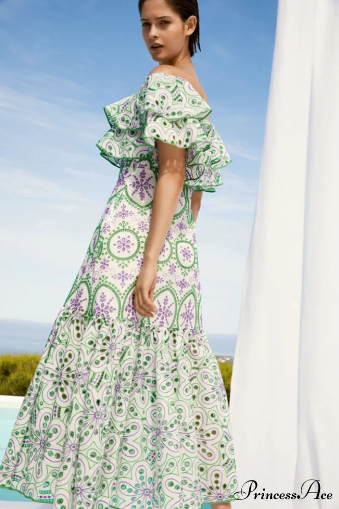 Isabella Elegant Long Dress