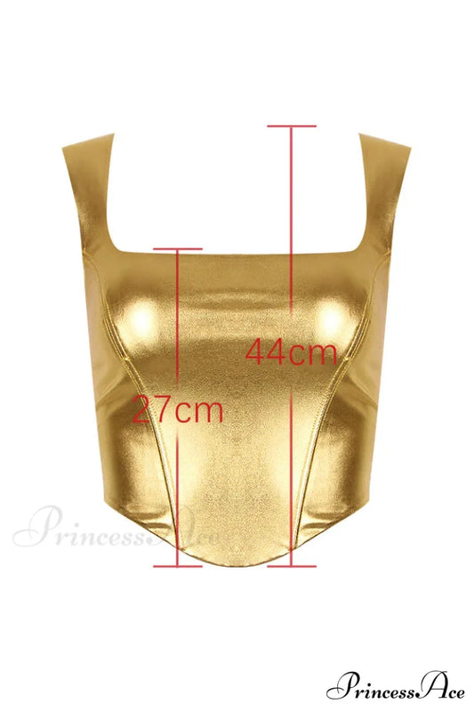 Karia Elegant Gold Corset XS / Gold