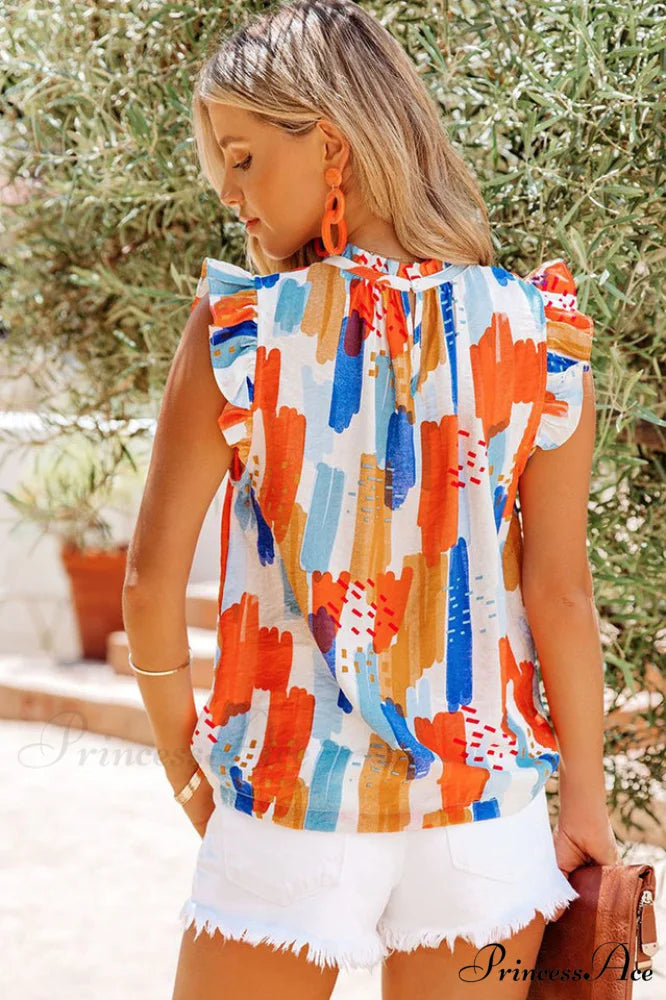 Kiera Flutter Stylish Sleeve Blouse