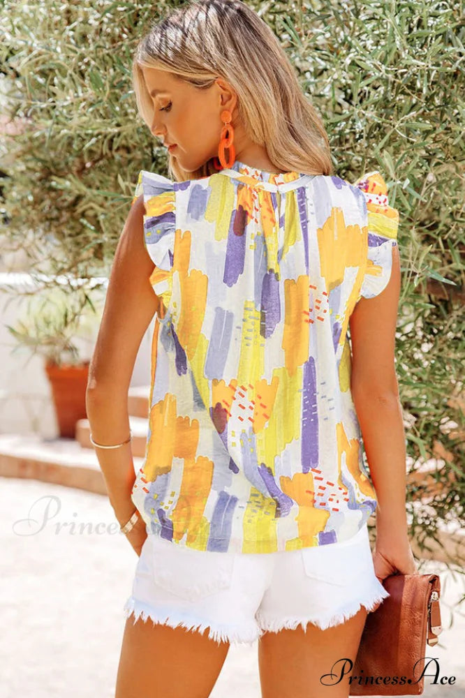 Kiera Flutter Stylish Sleeve Blouse