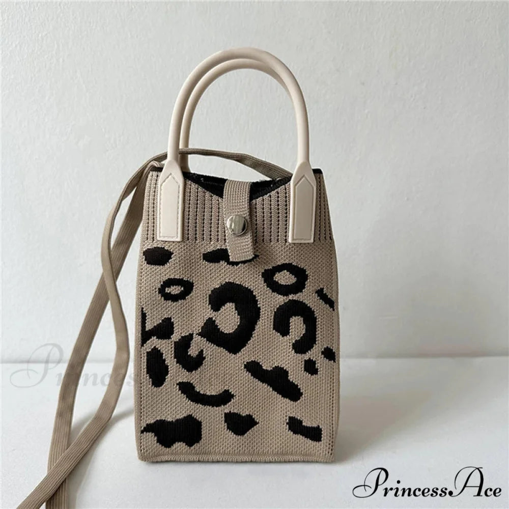 Knitted Cell Phone Small Style Crossbody Purse handbag-250126