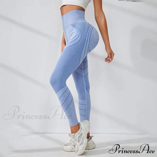 Knitting Mesh High Waist Fashion Yoga Legging