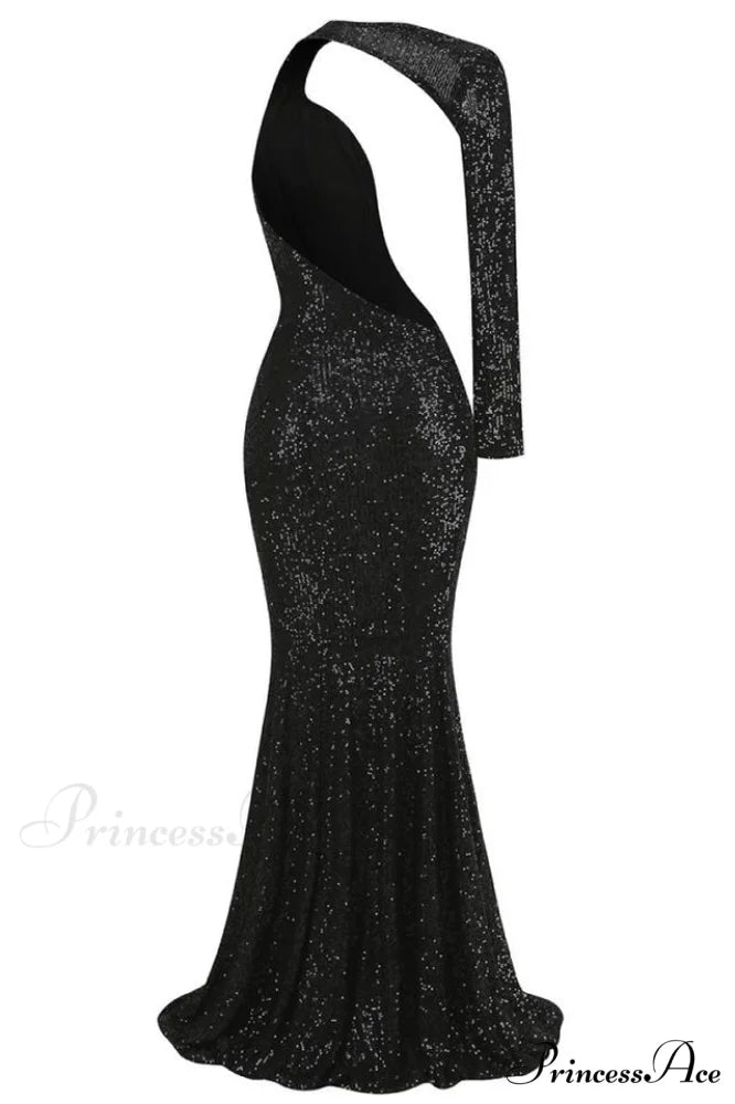 Kylee Bodycon Fit Charming Sequin Maxi Dress
