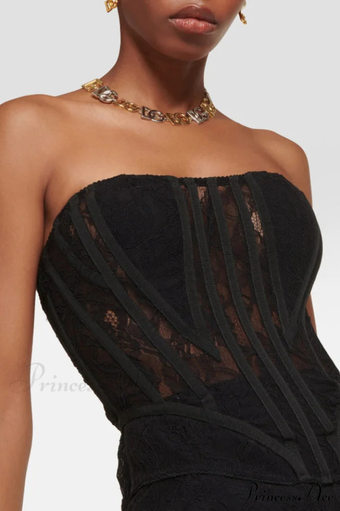 Lace Elegant Corset Dress