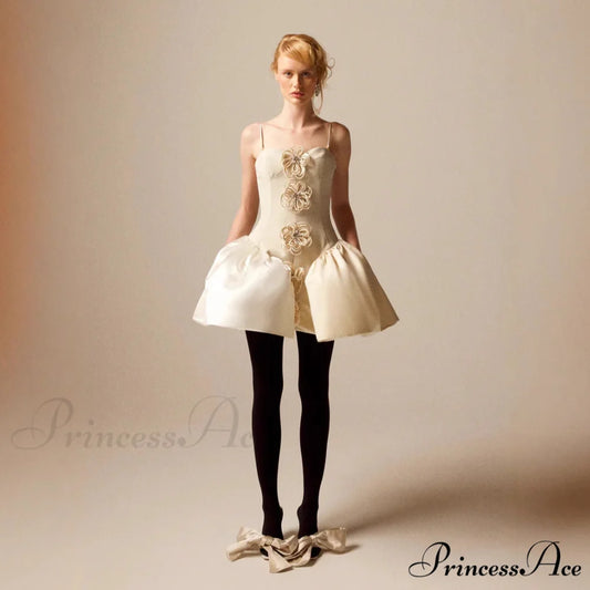 Lacy Flower Bandage Prom Dress for Birthday Celebration promdress-250223