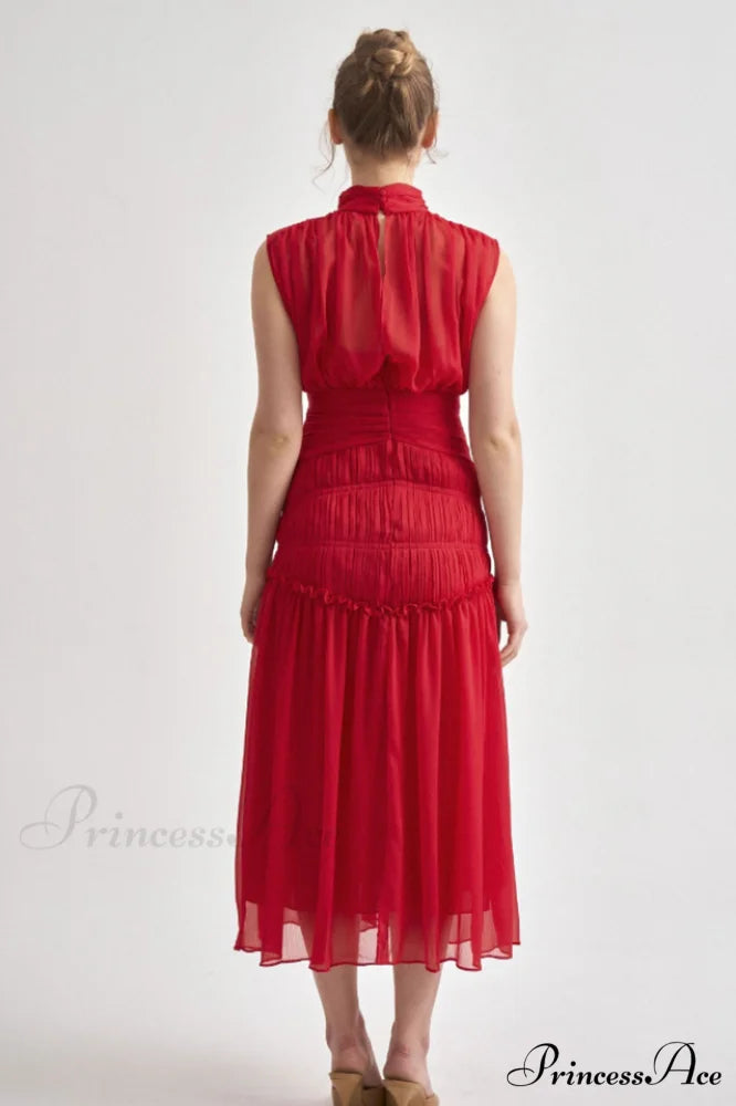 Leilani Elegant Midi Dress
