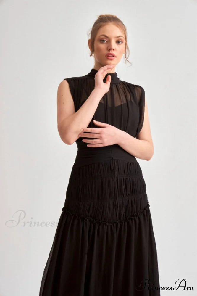 Leilani Elegant Midi Dress